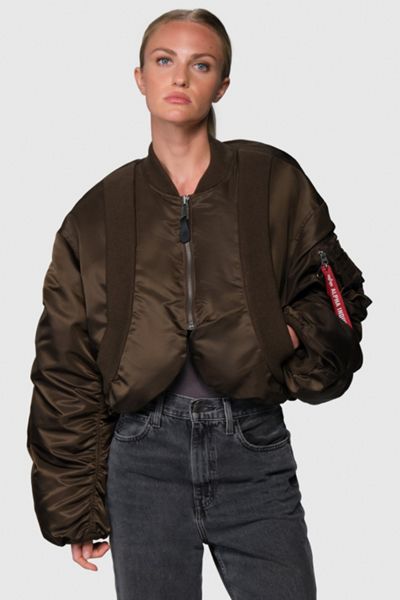 Alpha Industries Knit Rib MA-1 Flight Jacket