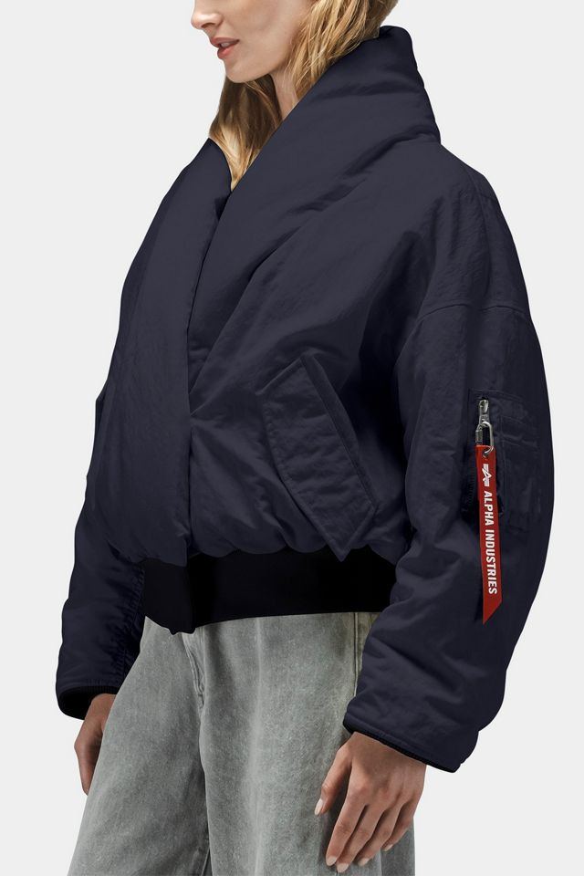 Alpha Industries Shawl Collar Bomber Jacket #1