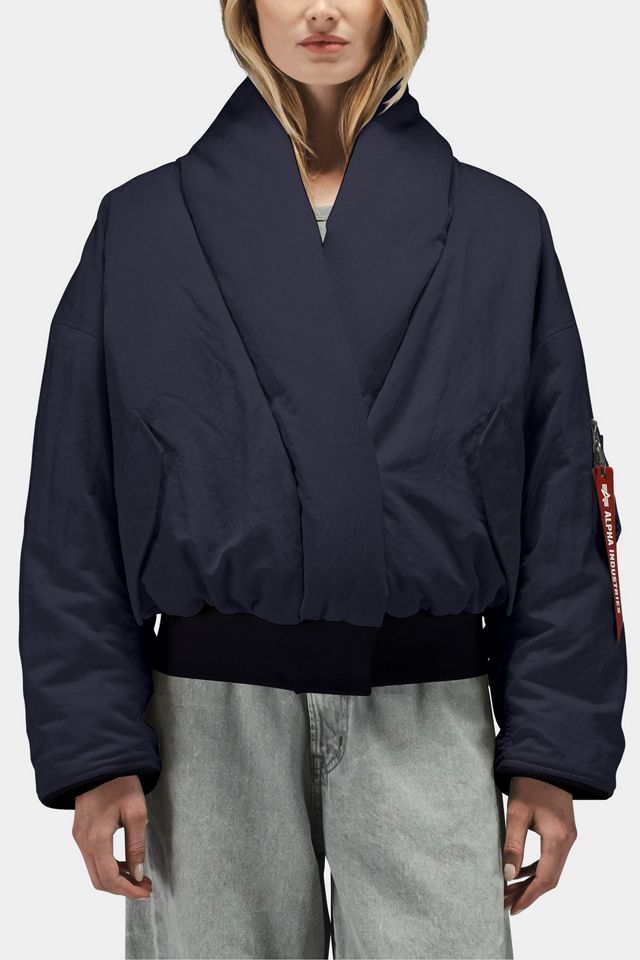 Alpha Industries Shawl Collar Bomber Jacket #2