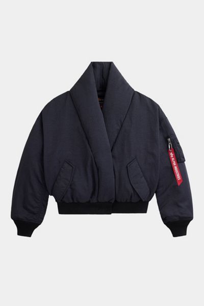 Alpha Industries Shawl Collar Bomber Jacket