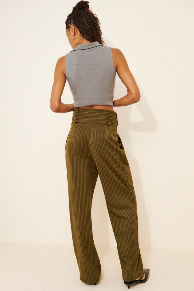 Sister Jane Bettie Pinstripe Trousers #1