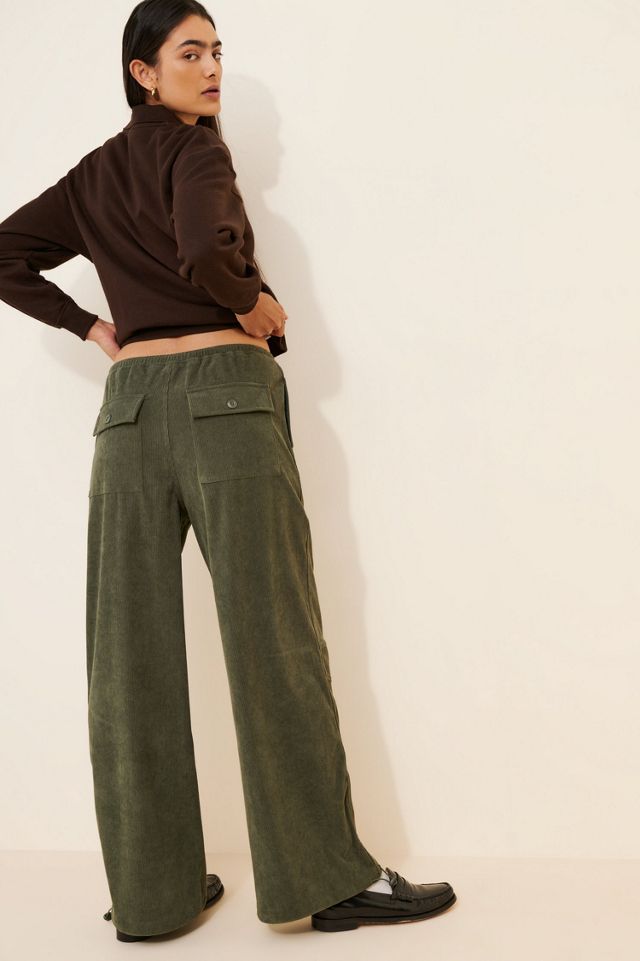 Crescent Rea Corduroy Barrel Pants #1