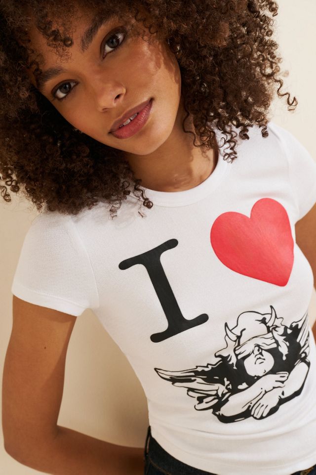 NUULY X BOYS LIE I Heart Boys Lie Baby Tee #3
