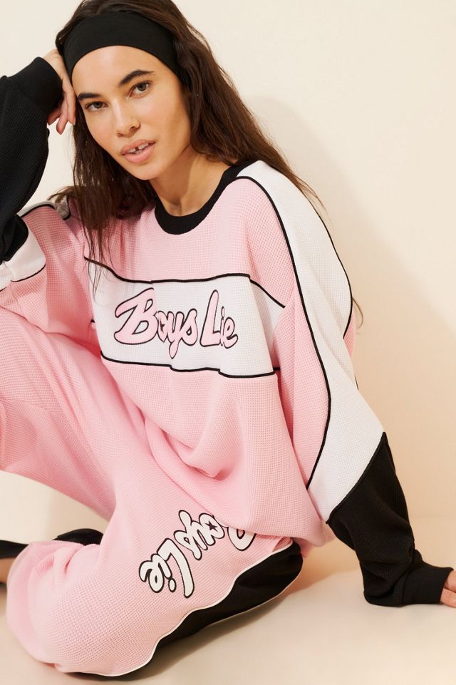 NUULY X BOYS LIE I'm Just A Girl Paneled Sweatshirt #2