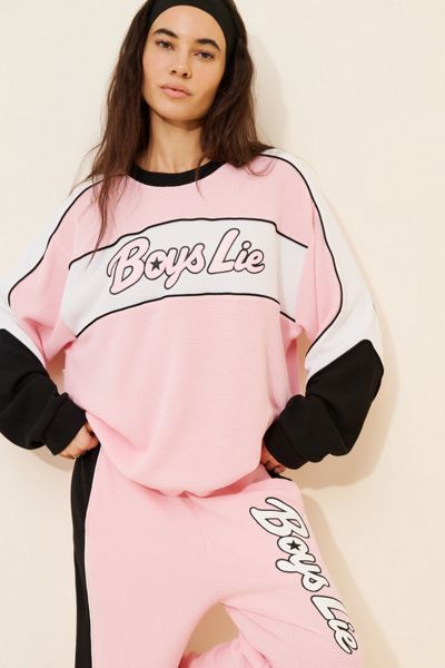 NUULY X BOYS LIE I'm Just A Girl Paneled Sweatshirt