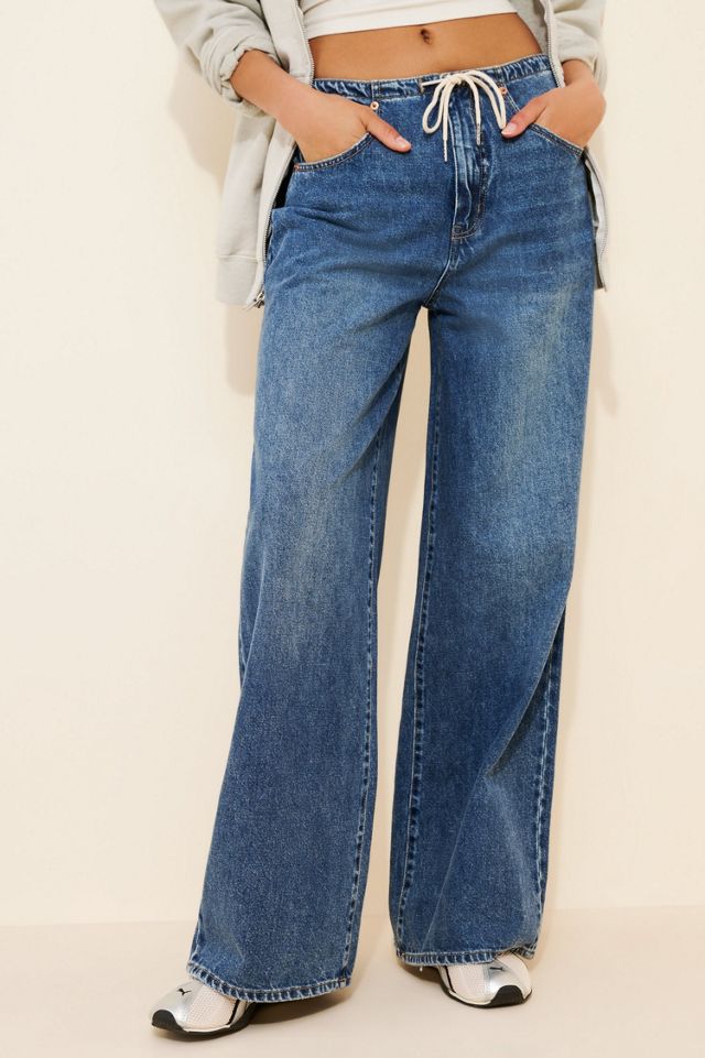 Daze Denim Madison Mid Rise Wide Leg Jeans #3