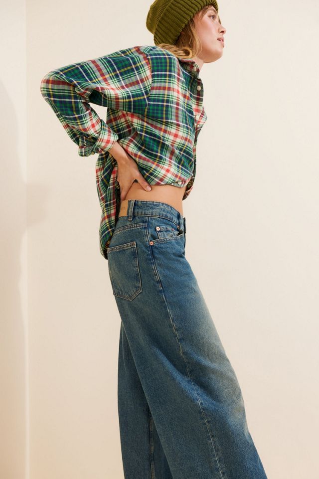 Motel Roomy Extra Wide Low Rise Jeans #2