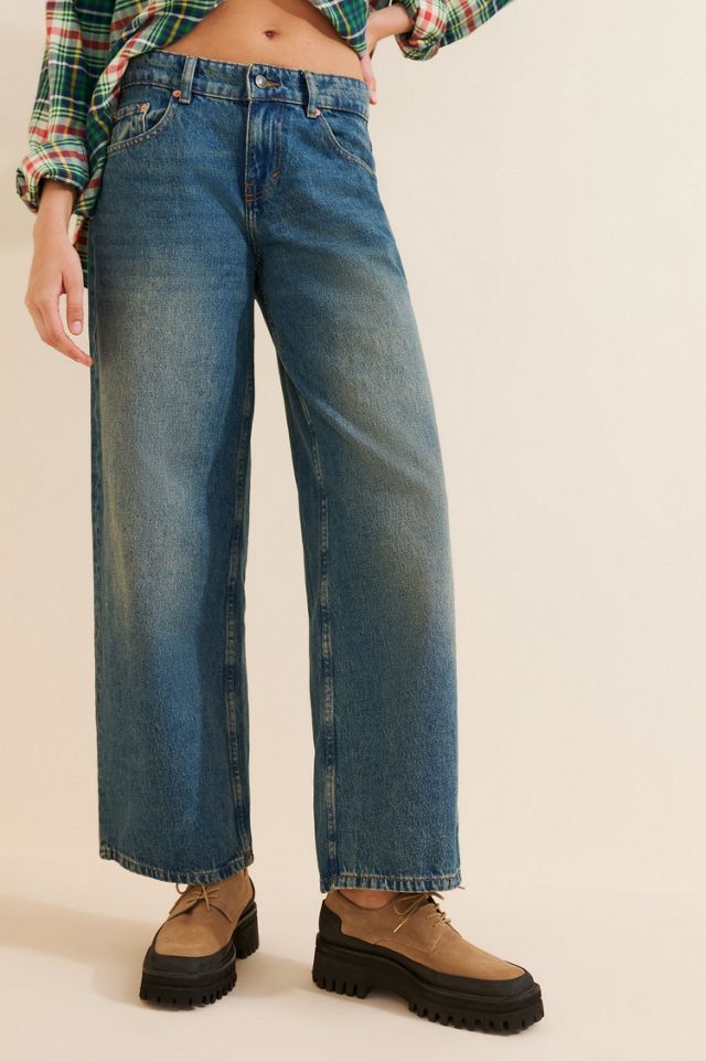 Motel Roomy Extra Wide Low Rise Jeans #3