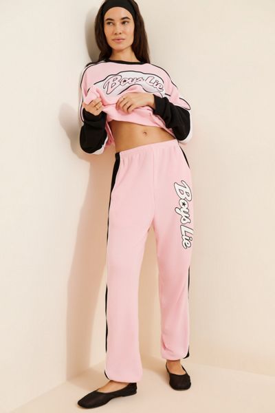 NUULY X BOYS LIE I'm Just A Girl Paneled Sweatpants