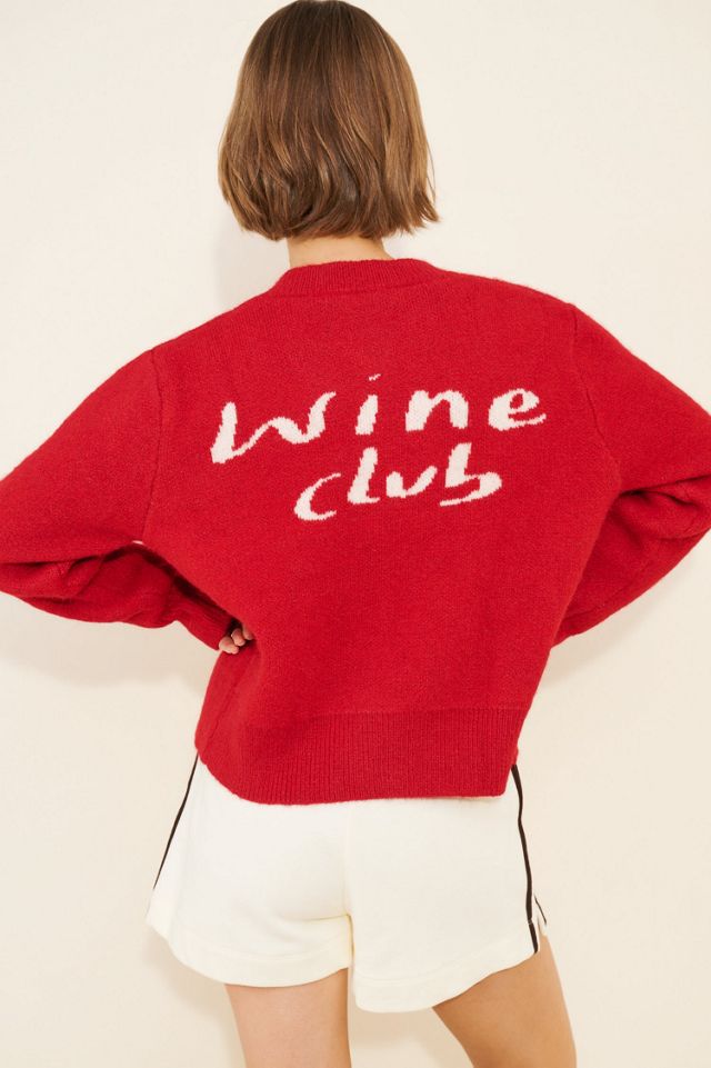 Cubic Wine Club Crew Cardigan #1