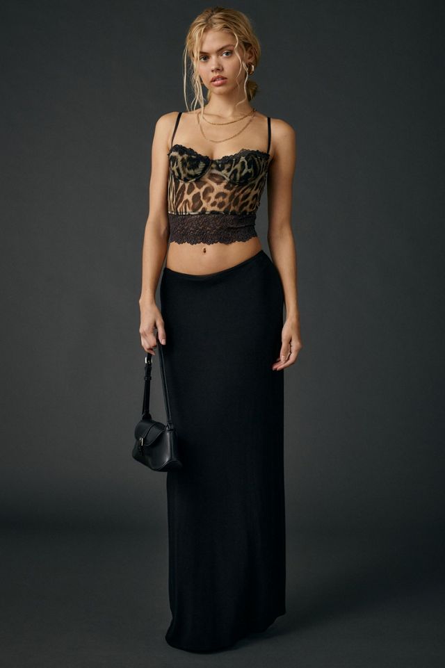 Adrena Mesh + Lace Underwire Corset Cami #3