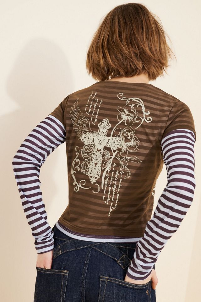 Daisy Street Heavenly Crewneck Top #1