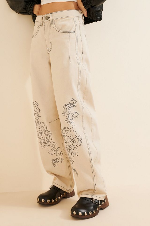 Daisy Street Faye Barrel Leg Jeans #3