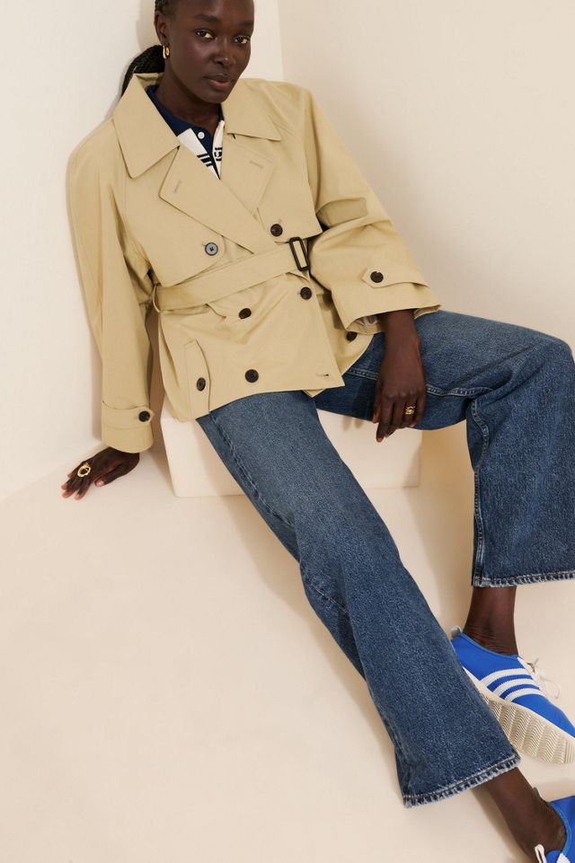 Cubic Cubic Cropped Trench Coat #3