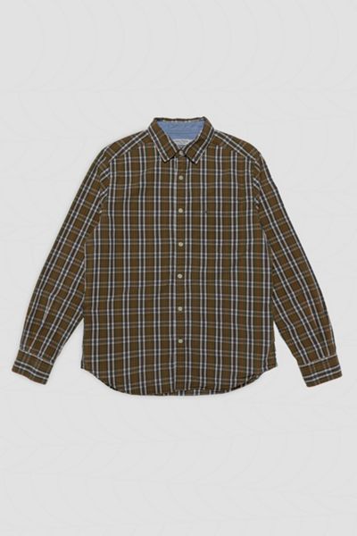 Vintage Nautica Plaid Button Down Shirt
