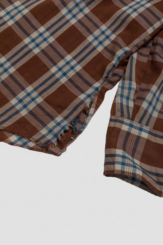 Vintage Plaid Button Down Shirt #3