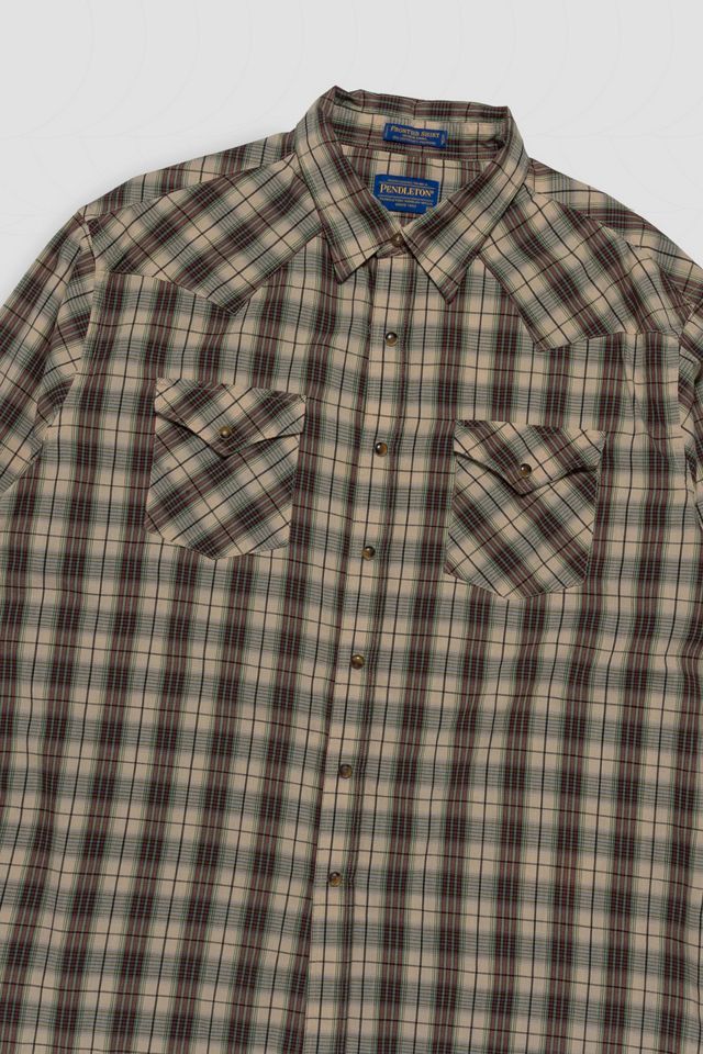 Vintage Plaid Button Down Shirt #2