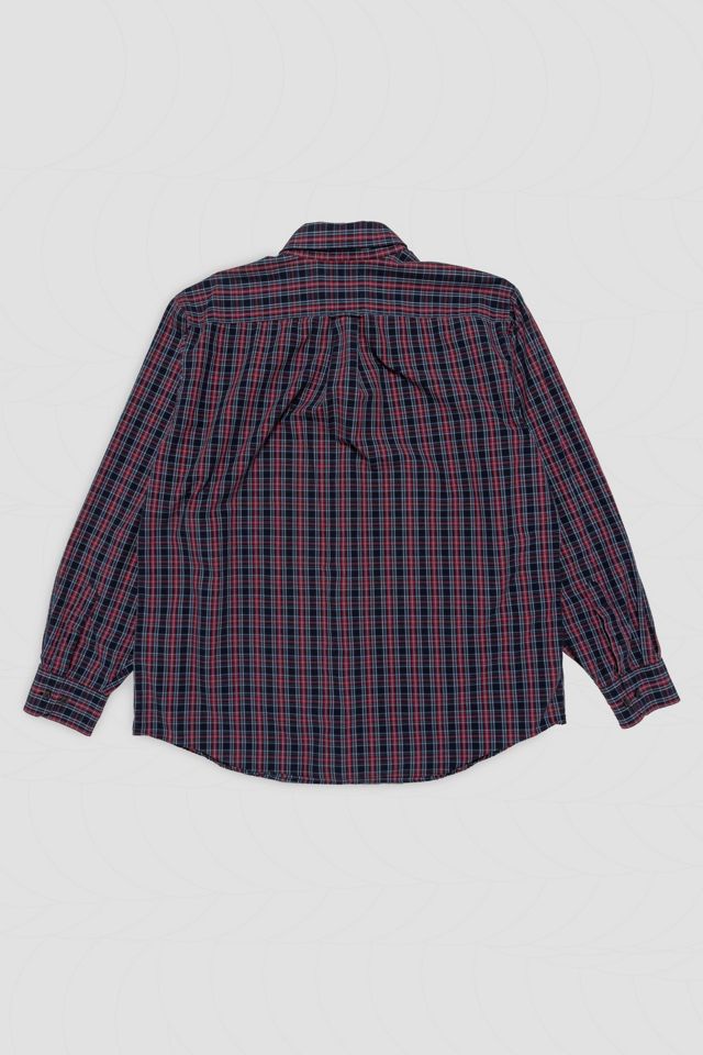 Vintage Plaid Button Down Shirt #1