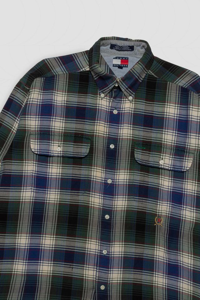 Vintage Tommy Hilfiger Plaid Button Down Shirt #2