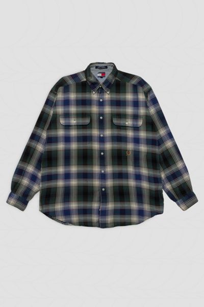 Vintage Tommy Hilfiger Plaid Button Down Shirt