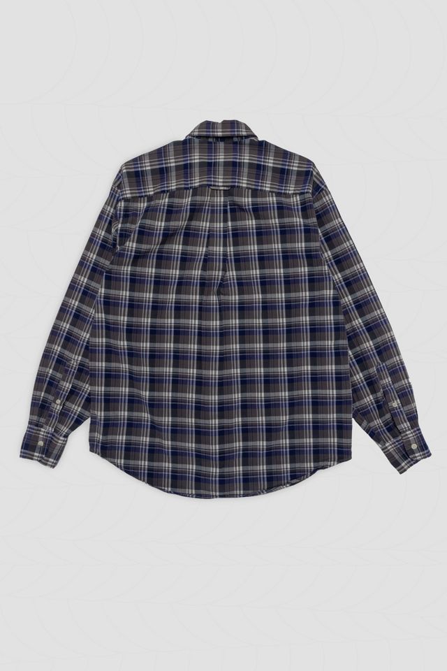Vintage Plaid Button Down Shirt #1