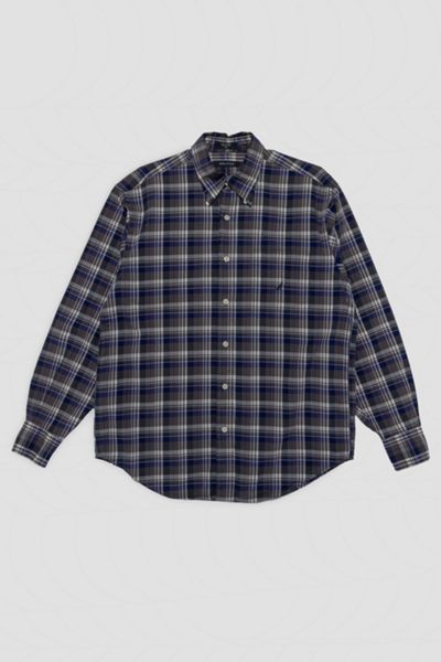 Vintage Plaid Button Down Shirt
