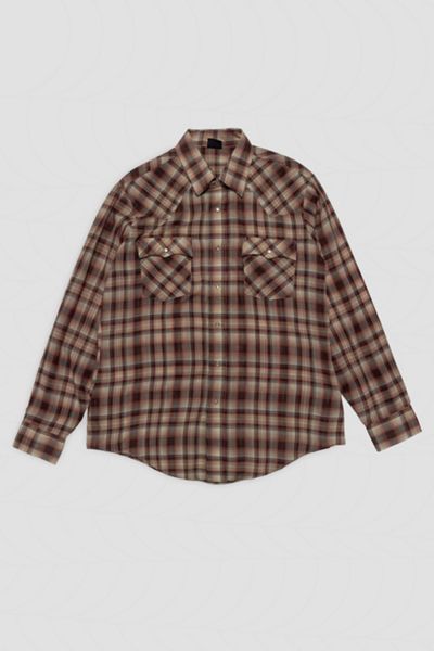 Vintage Levi’s® Plaid Western Shirt