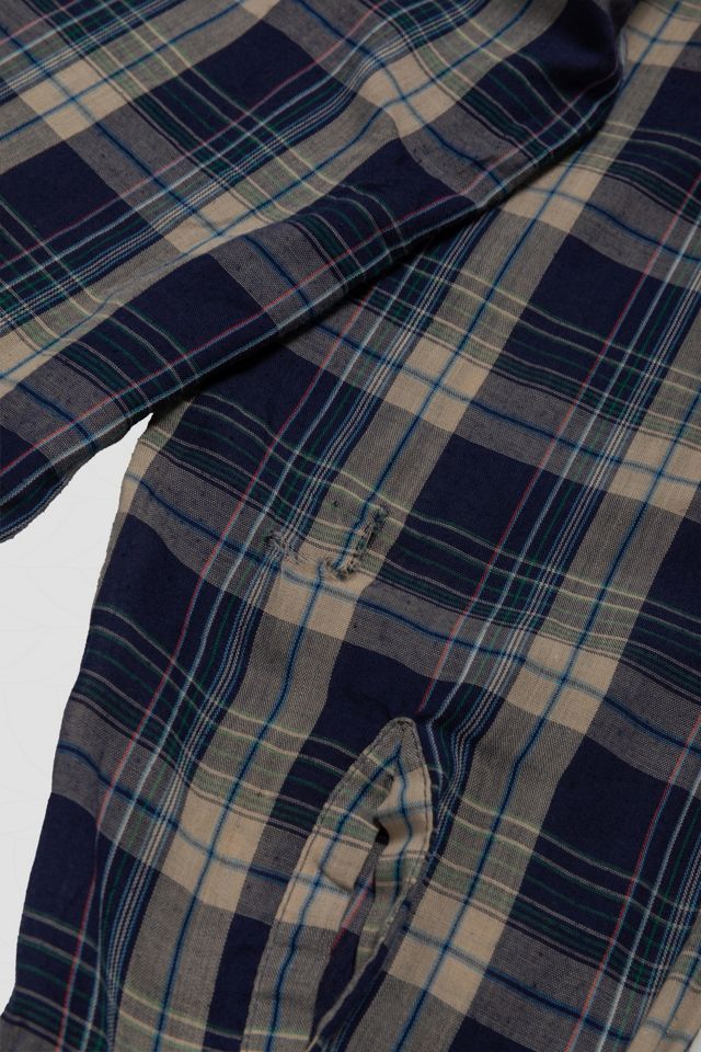 Vintage Plaid Button Down Shirt #3
