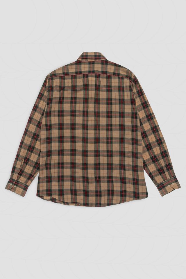 Vintage Plaid Button Down Shirt #1