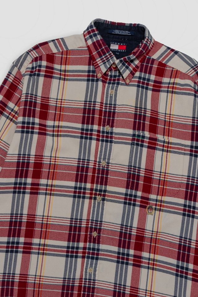Vintage Tommy Hilfiger Corduroy Plaid Shirt #2