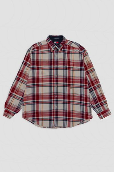 Vintage Tommy Hilfiger Corduroy Plaid Shirt