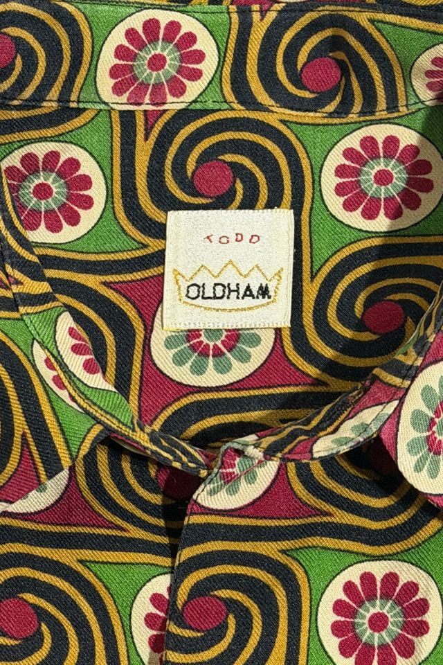 Vintage 1990's Psychedelic Print Oversized Shirt #2