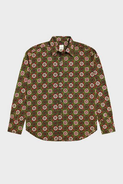 Vintage 1990's Psychedelic Print Oversized Shirt
