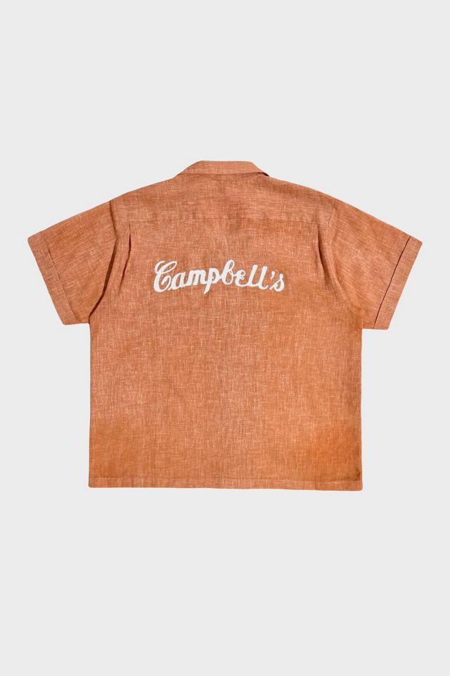 Vintage 1960's Campbell's Chainstitched Bowling Shirt #1