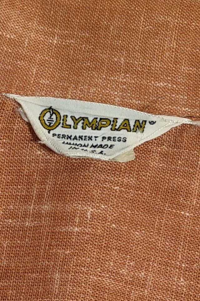 Vintage 1960's Campbell's Chainstitched Bowling Shirt #4