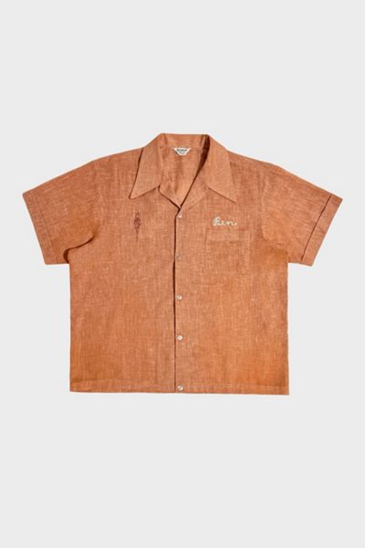 Vintage 1960's Campbell's Chainstitched Bowling Shirt
