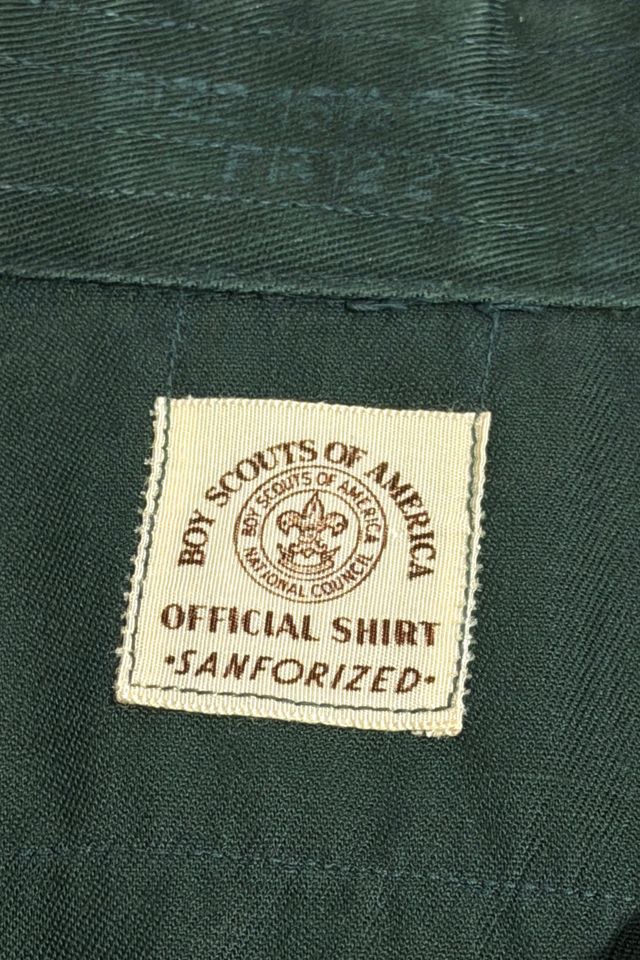 Vintage 1950's Patched Explorer Forest Camping Shirt #2