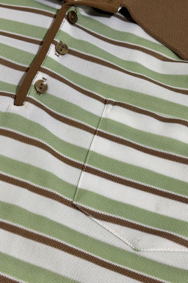Vintage 1960's Cropped Striped Shirt #2