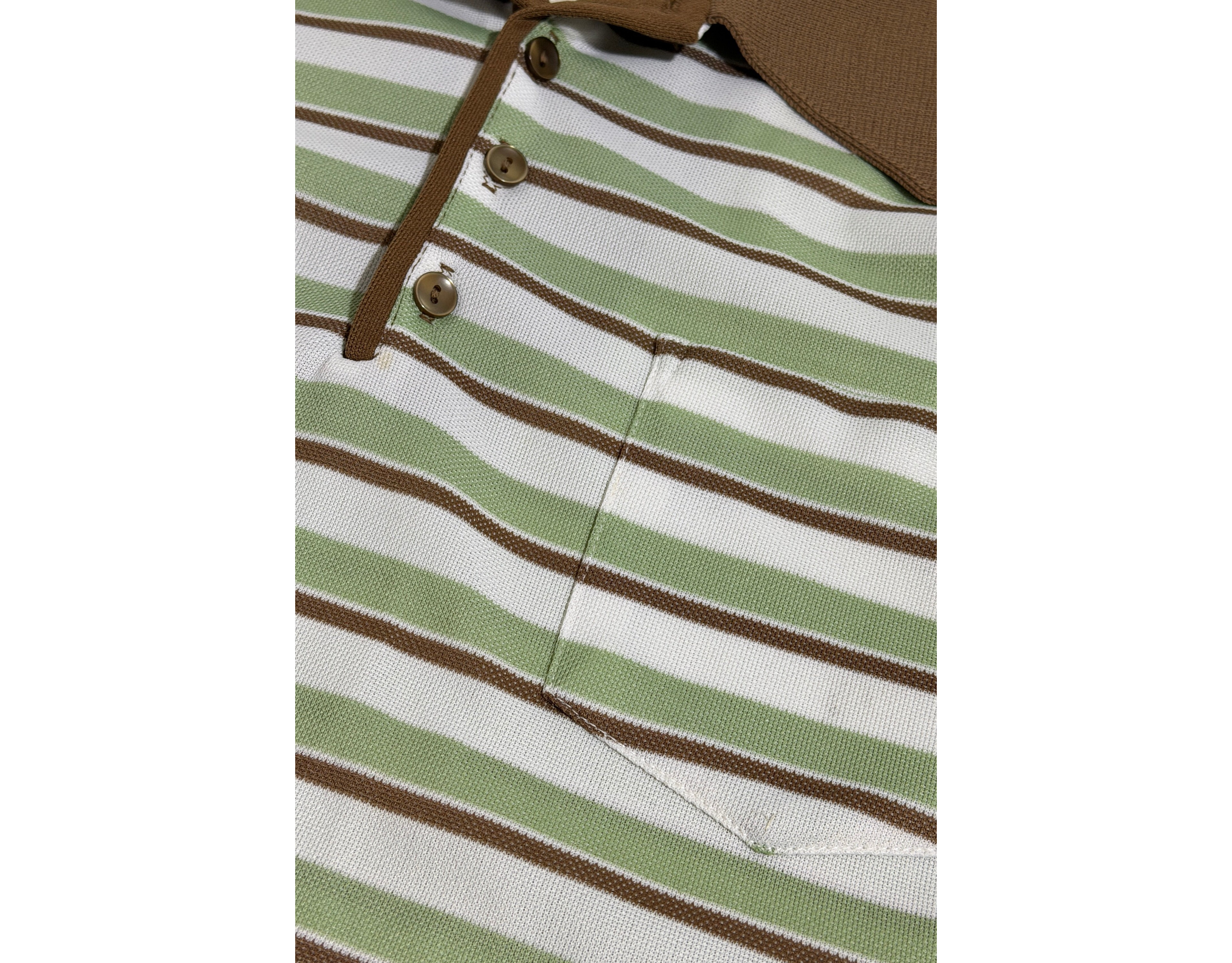 Vintage 1960's Cropped Striped Shirt