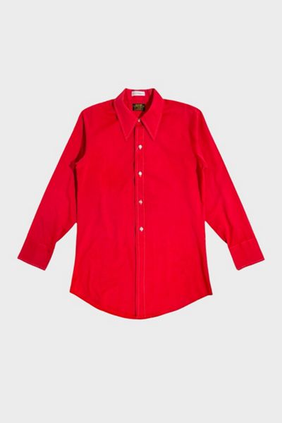 Vintage 1960's Sears Roebuck Red Shirt