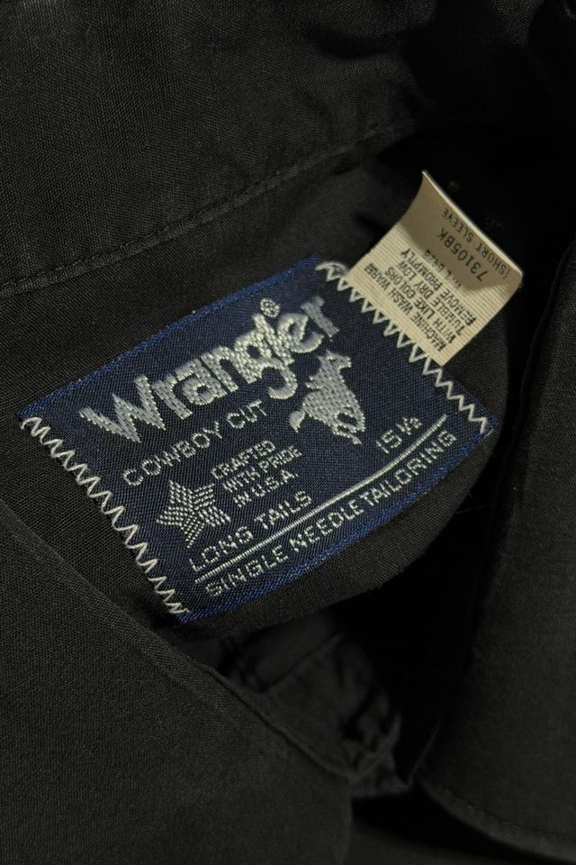 Vintage 1990's Wrangler Western Pearl Snap Shirt #1