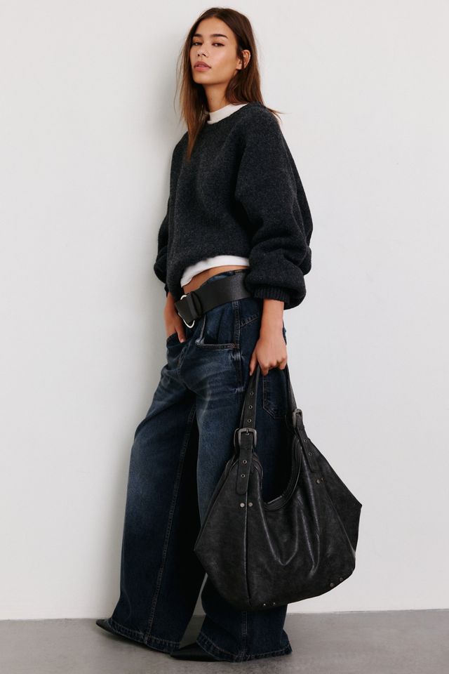 Lioness Dolce Oversized Crew Neck Sweater #1