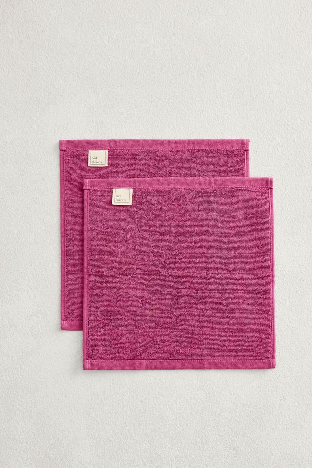 Bed Threads Terry Face Washer Set #1