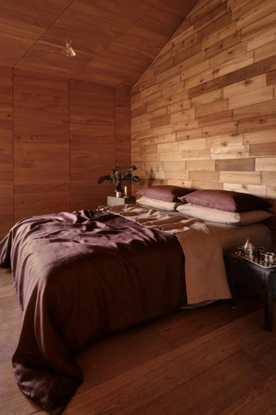 Bed Threads French Flax Linen Bedding Bundle in Cacao/Portobello at Urban Outfitters