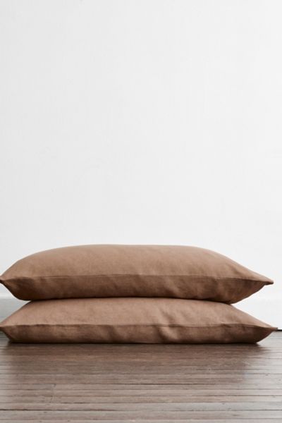 Bed Threads French Flax Linen King Pillowcases