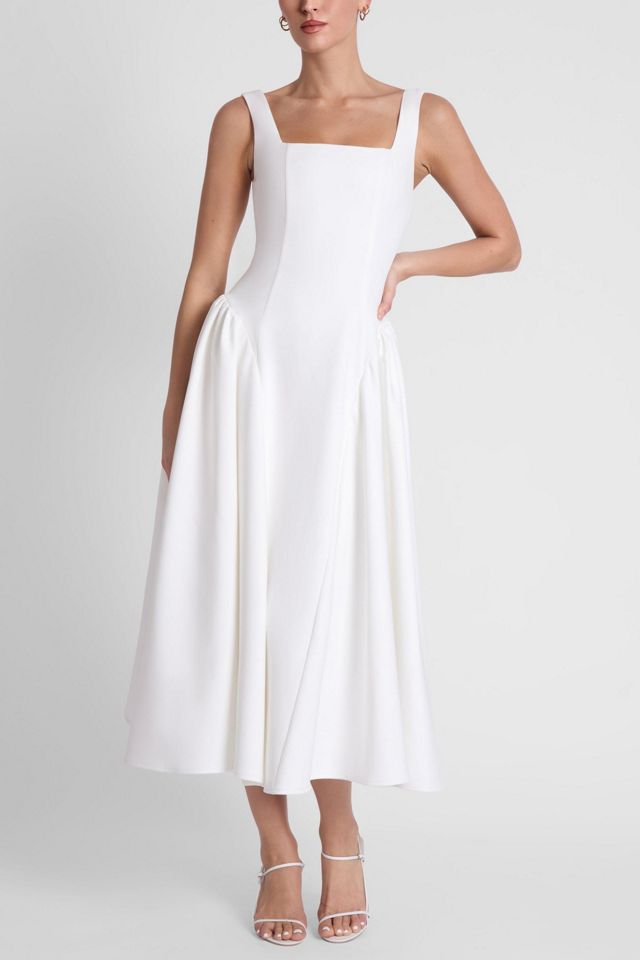 LEAU Chloe Corset Midi Dress #1