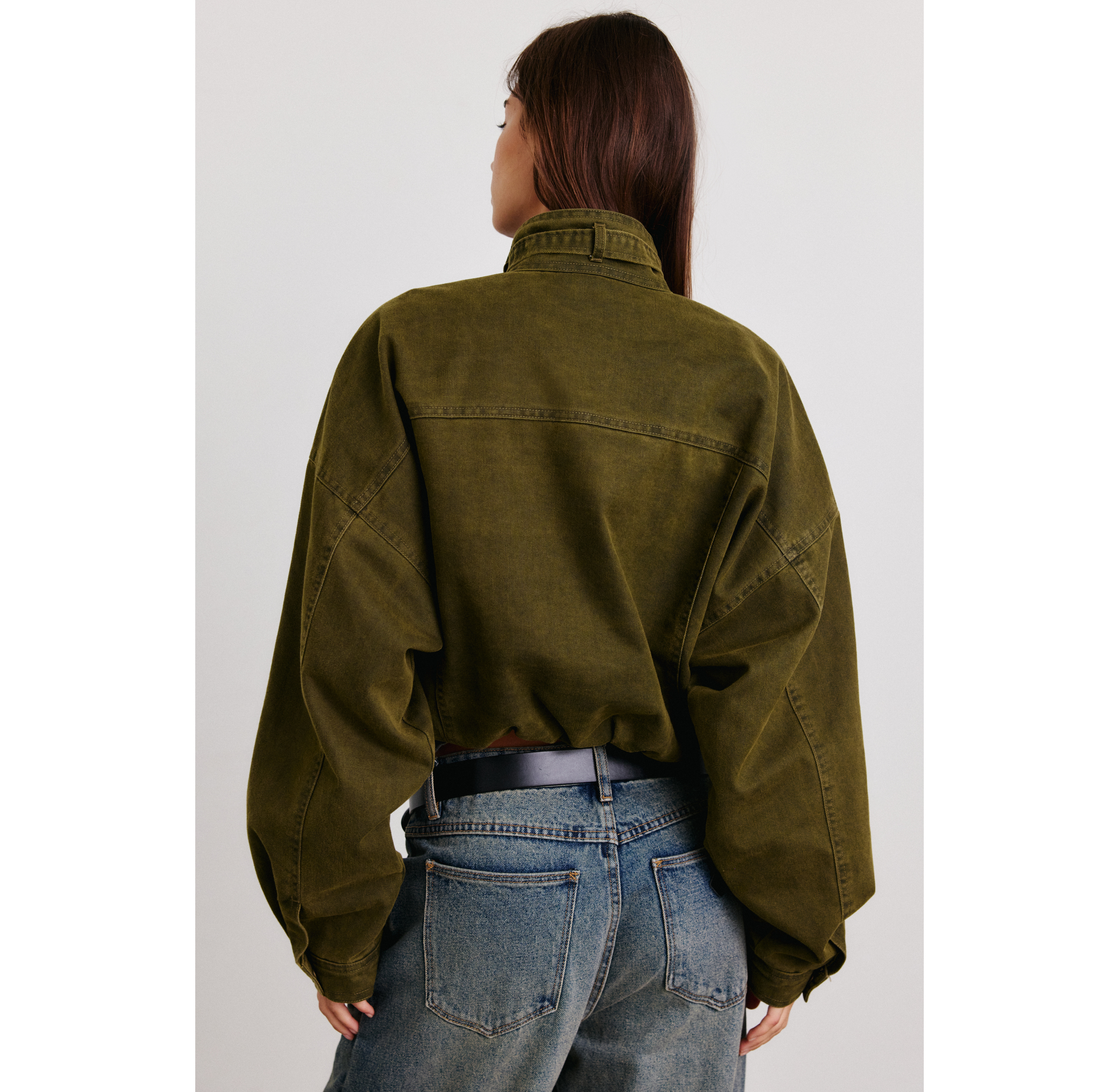 Lioness Rinata Belted Funnel Neck Utility Jacket