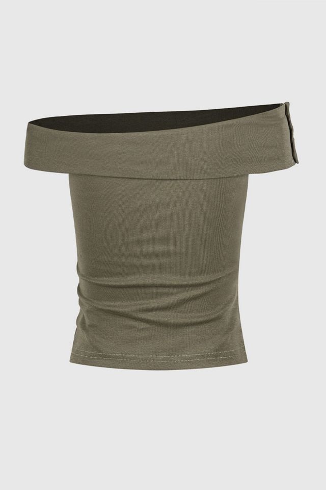 Aelfric Eden Studded Off-The-Shoulder Top #4