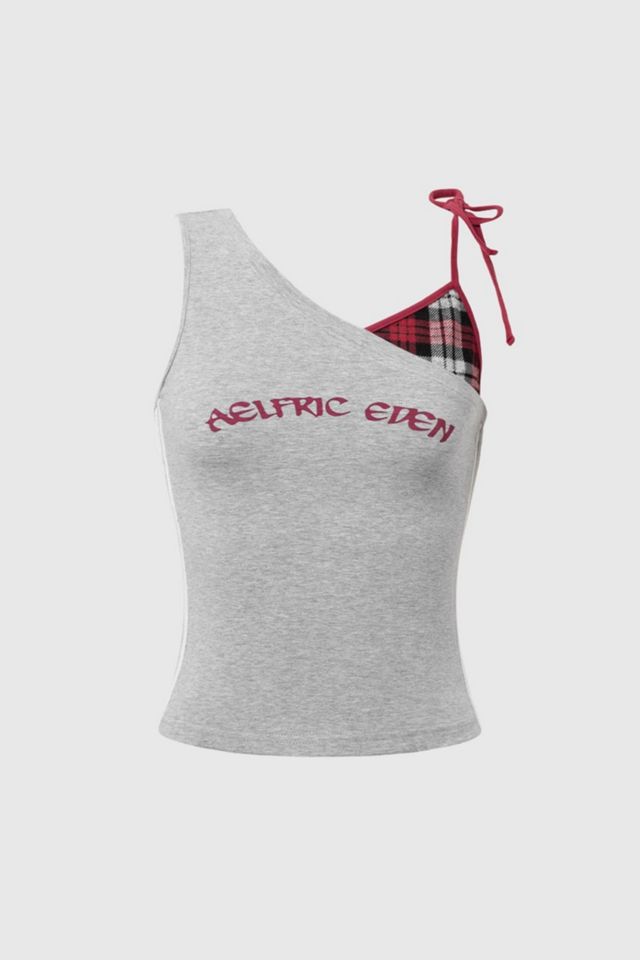 Aelfric Eden Plaid Layered Cami Top #3