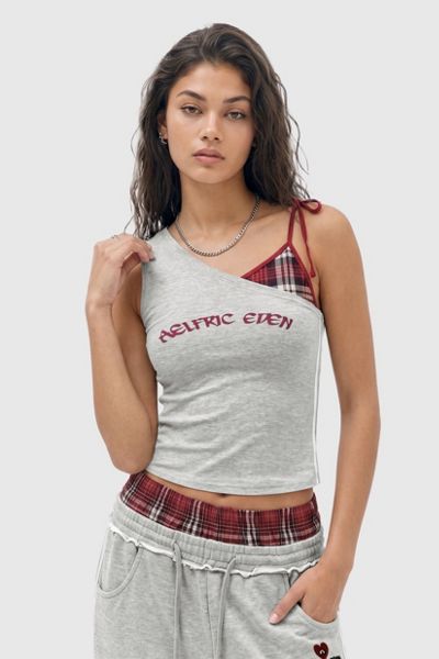Aelfric Eden Plaid Layered Cami Top